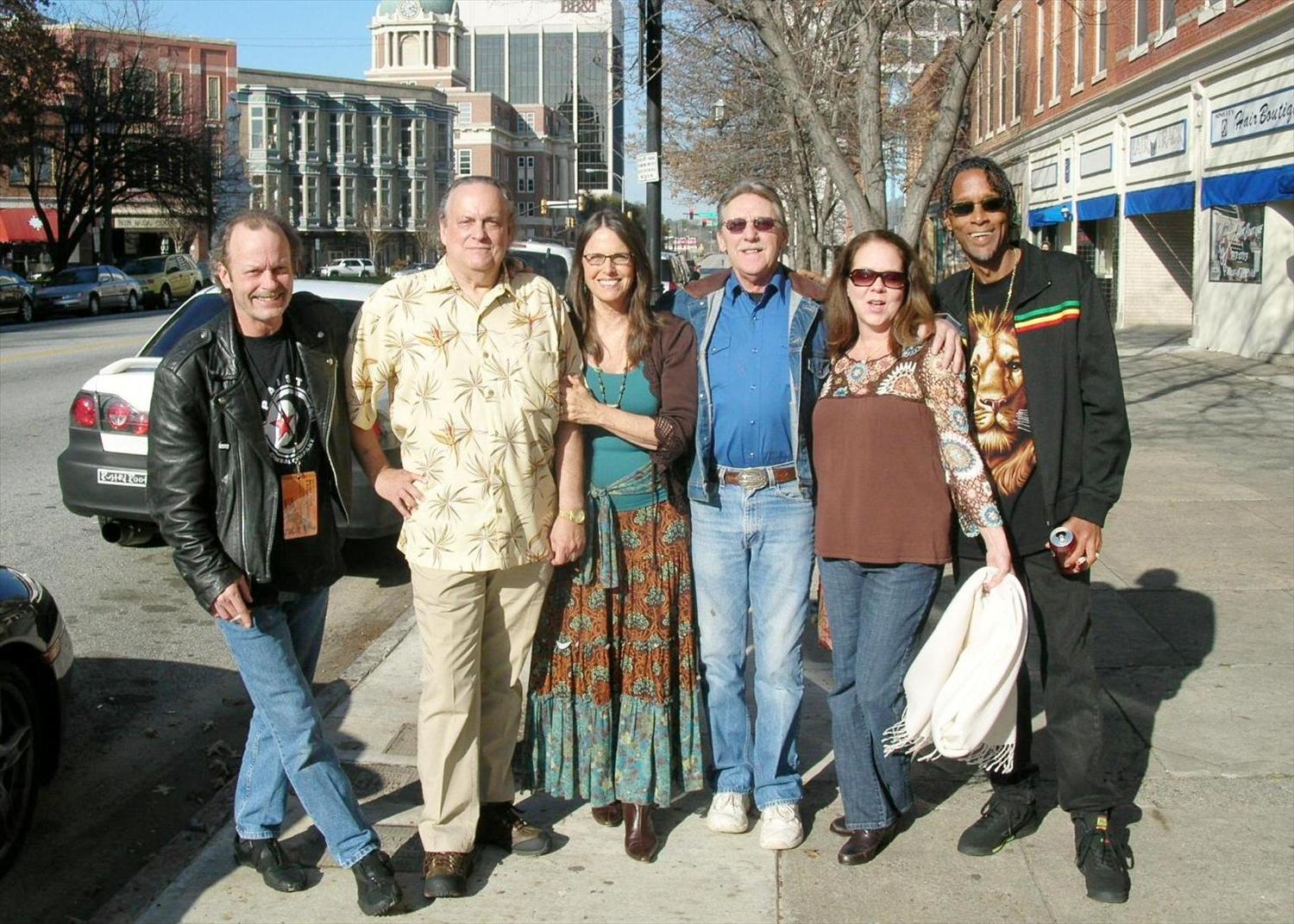 Skoots Lyndon, Willie Perkins, Kirsten West, Kim Payne, Judi Petty, & Chank Middleton at Macon Premier of A.B.B. Movie 